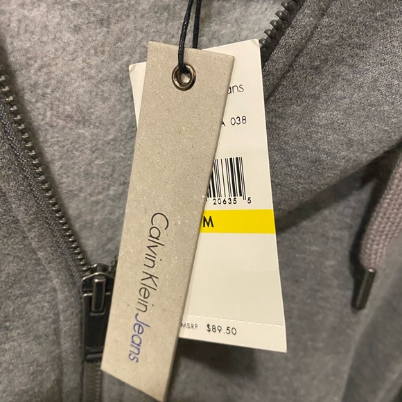 Calvin Klein zip up sweatshirt - Picture 2 of 3